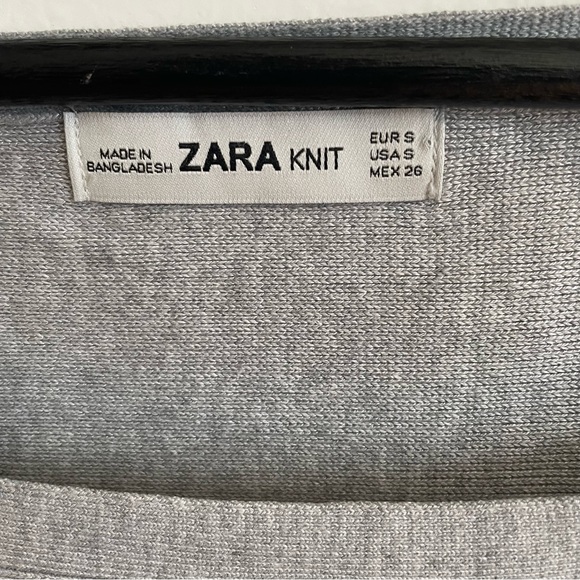 Zara knit heavy soft sweater Sz Small women’s - Picture 3 of 3
